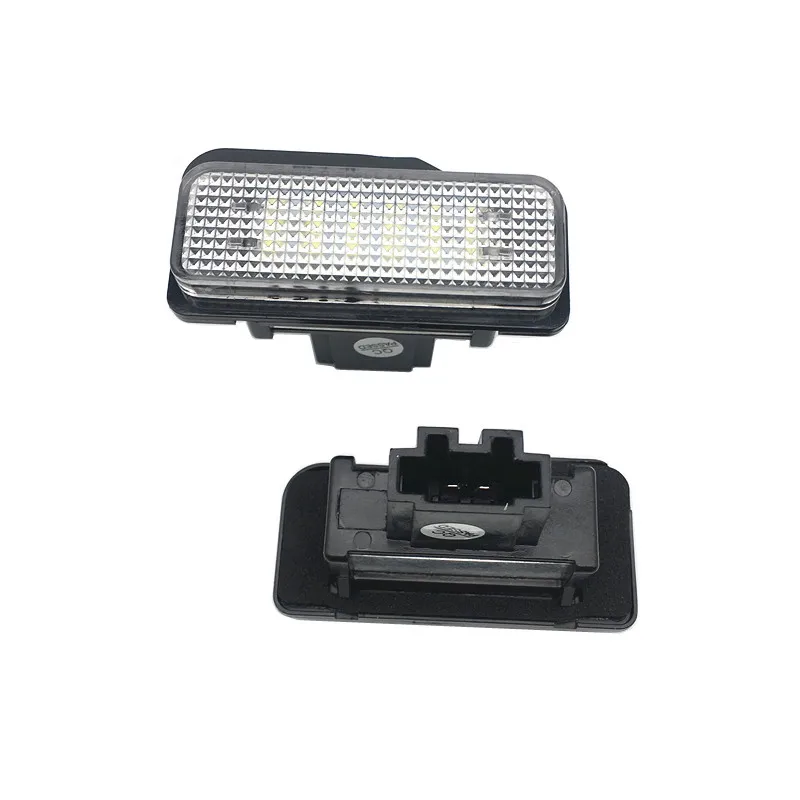 

2PCS Car Rear white LED license plate light number plate lamp For Mercedes BENZ S-CLASS W211 C-CLASS W203 W219 SLK R171