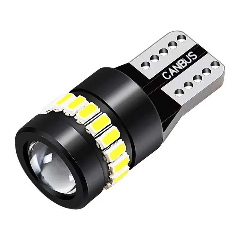 2x W5W T10 3014 18SMD Led 전구 Canbus 자동차 인테리어 전구 주차 위치 램프 지도 돔 독서등