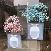 Traceless Wall Vase Magic Rubber Silicone Sticky Vase Wall Hang Flowers Wall Stickers Pot Home Decor Hydroponic Plant 1