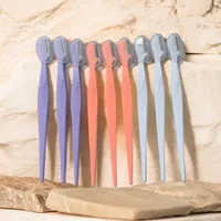 5/10pcs Disposable Microblading Safe Eyebrow Trimmer Safe Easy To Handle Eyebrow Knife Beginner Makeup Tools 2