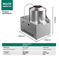 Automatic Electric Potato Peeler Commercial Grade Skin Remover Machine Durable High Speed Peeling Tool For Home Use 2