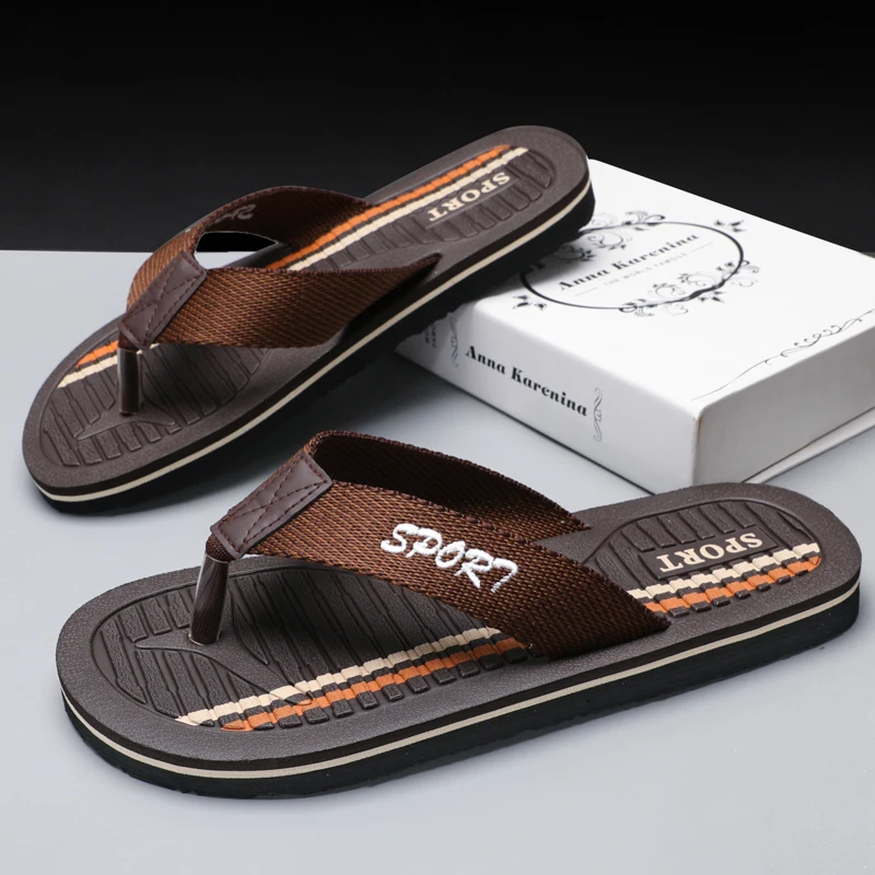 Shoes for Men Flip Flops Casual Slippers for Men Chinelos Indoor