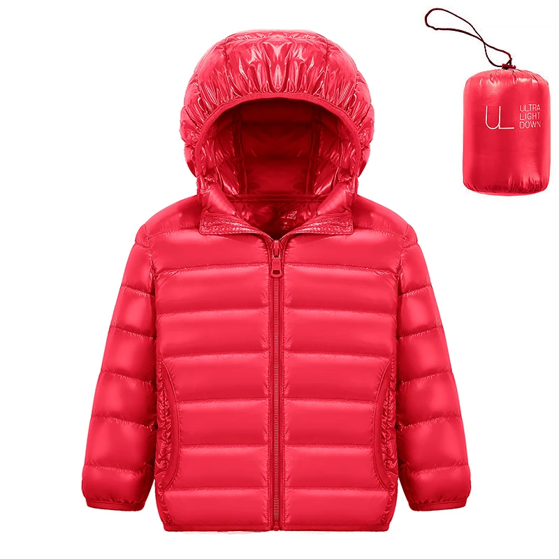 Down Jacket Children Jackets Girls Coat Children Down Jackets Hooded Kids Winter Jackets For Boys Girls
