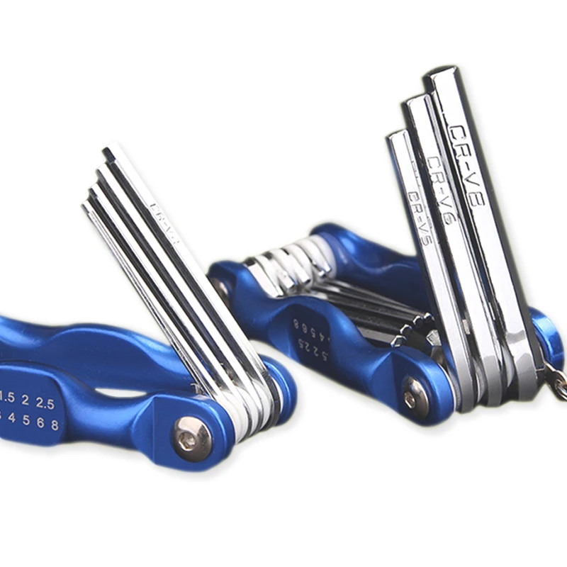 

Portable Wrench Set Folding Allen Key Adjustable Foldable Screwdriver Torx Hexagon Household Mini Repair DIY Hand Tools