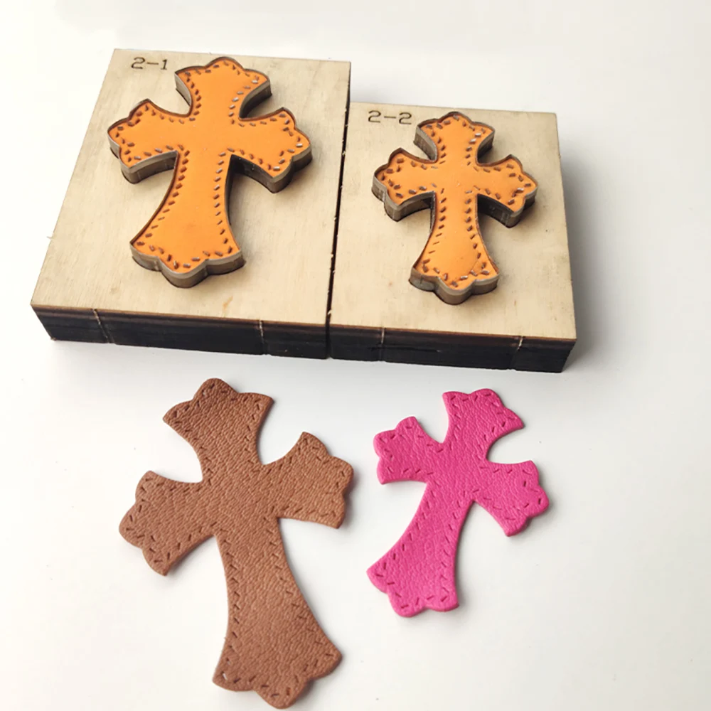 

Handmade Leather Cutter Mould, DIY Hand Cutting Dies, Laser Cutting Mould, Cross Mould