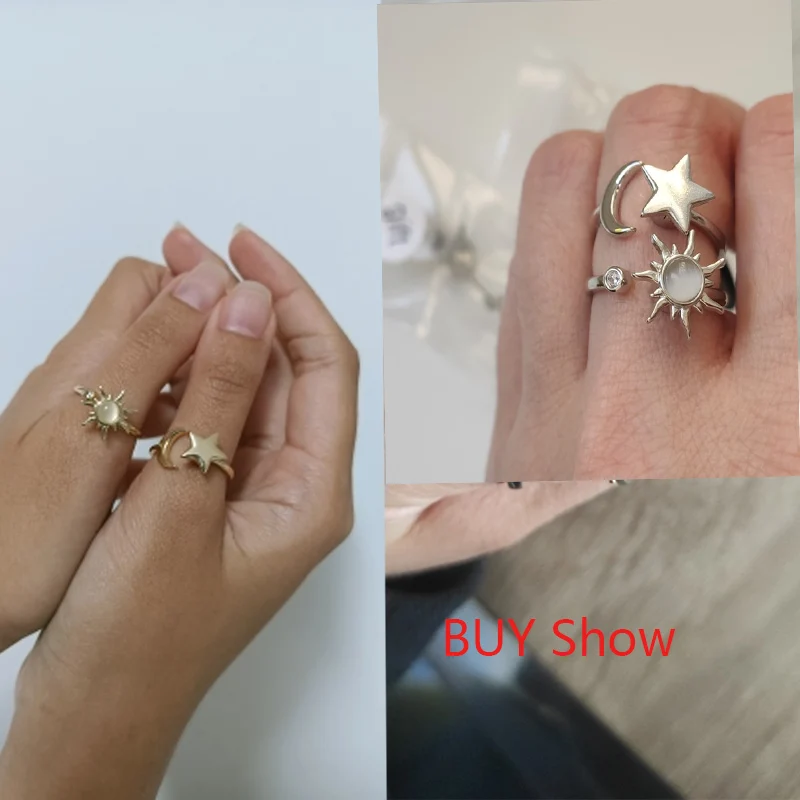Rotatable Flower Ring for Women Cool Funny Spin Rings Relieve Stress  Decompression Jewelry Opening Adjustable Girl's Gift - AliExpress