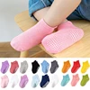 6Pairs/set Children's Socks For Boys Girls Casual Sport Kids Floor Boat Boy Girl Solid Baby Toddler Sock Anti-slip Spring Autumn