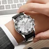Men Business Watches Fashion Silicone Band Male's Business Dress Analog Quartz Watch 3
