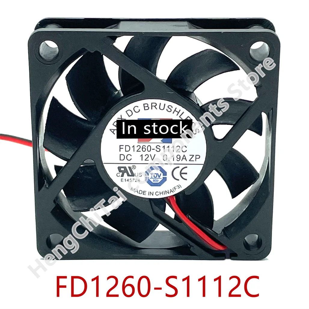 

Новый оригинальный 6015 FD1260-S1112C DC12 в 0,19a 2-линейный охлаждающий вентилятор для защиты двигателя