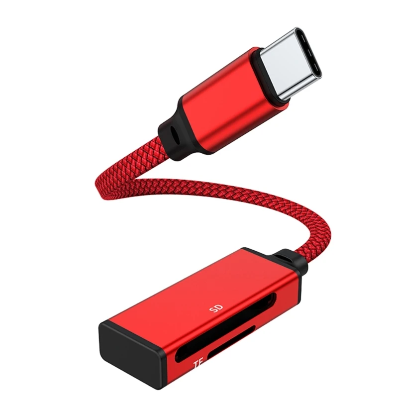 USB 유형 C 마이크로 USB 카드 리더기 SDTF 연결 메모리 카메라 사진 전송 어댑터 전화 데스크탑 노트북 K0AC