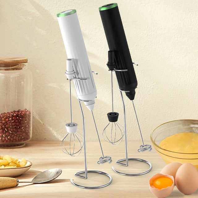 Electric Handheld Egg Beater Mixer Blender for Coffee, Drinks 