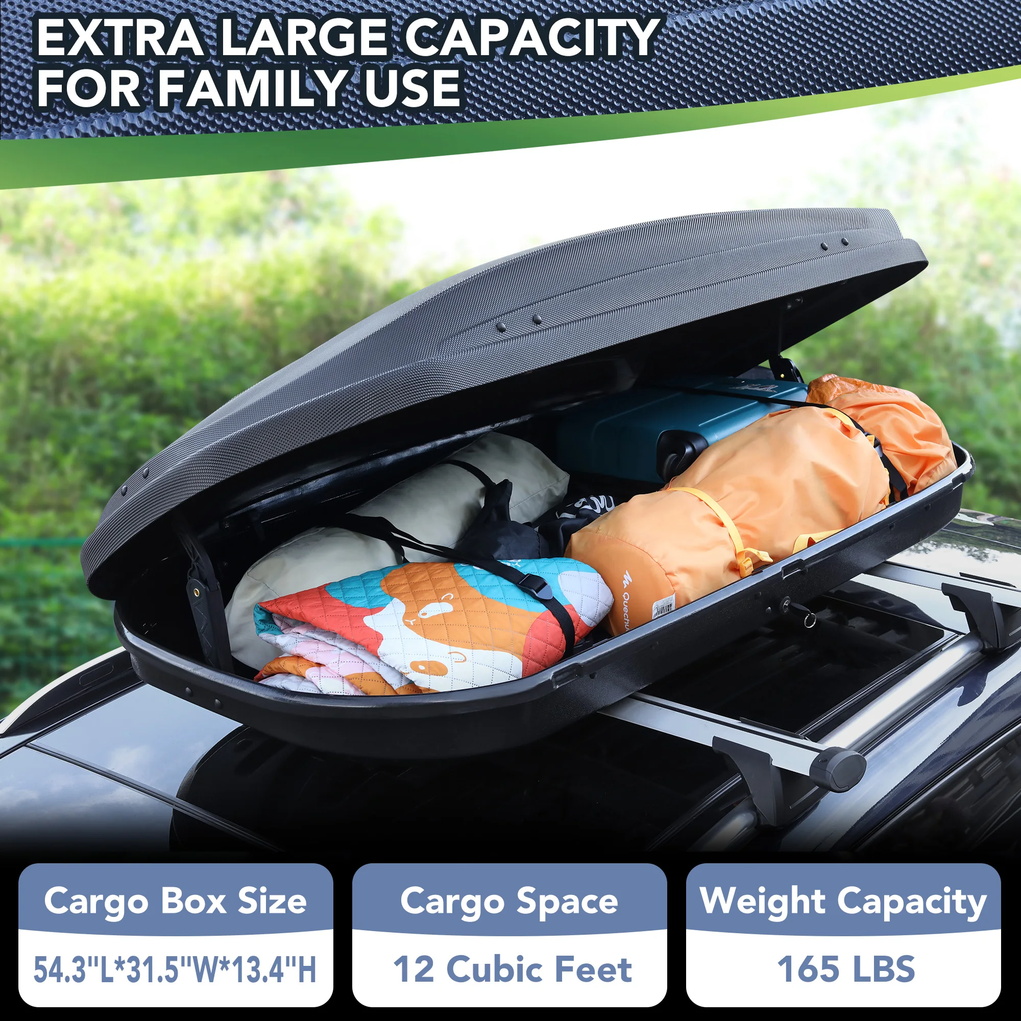 Dual-Sided Opening Cargo Box