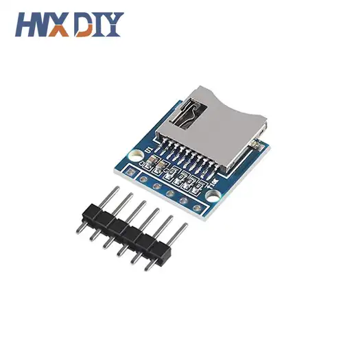 1-10pcs Micro Mini SD Storage Expansion Board Mini Micro SD TF Card Memory Shield Module With Pins for Arduino - Image 3