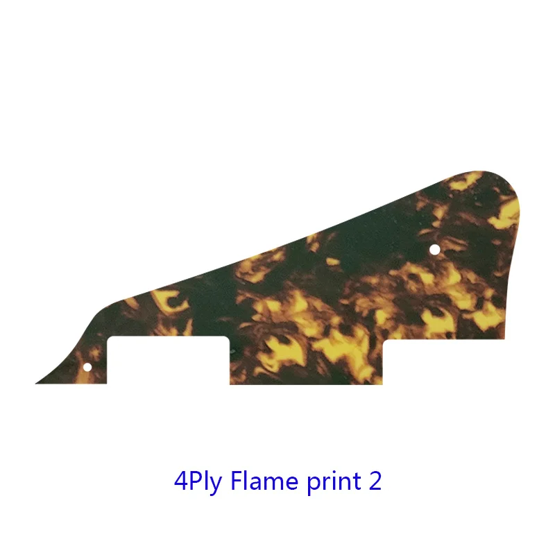 Xin Yue Custom Guitar Parts - For Les Paul Guitar Pickguard Scratch Plate Multiple Colour Flame Pattern