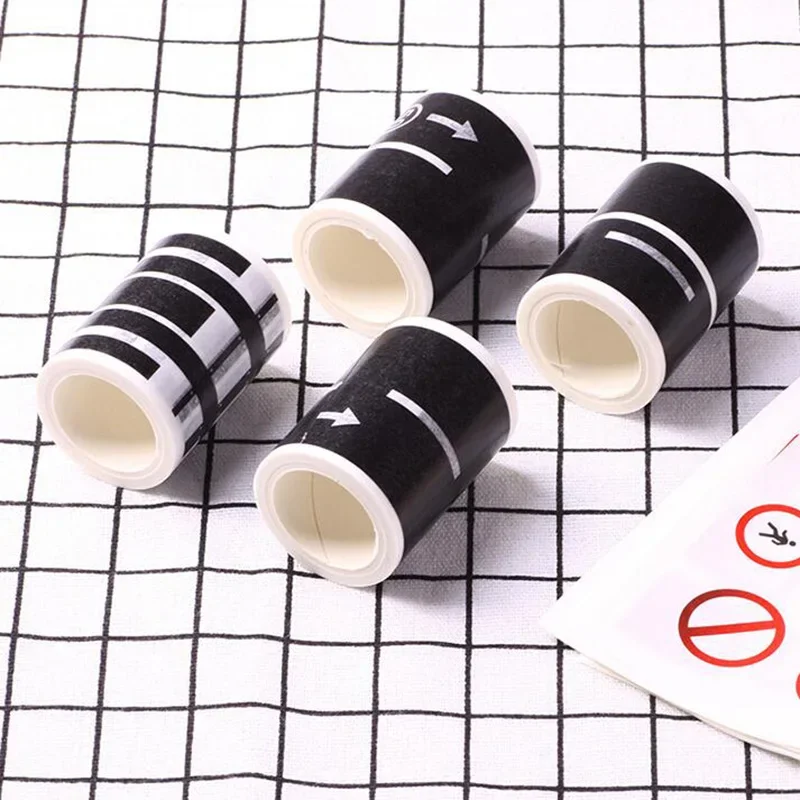 Railway Train Curve Design Washi Tape - 5m Decorative Adhesive for Scrapbooking & DIY Projects