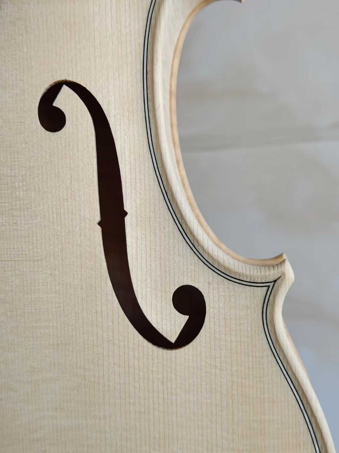 Professional Maple violin white embryo unfinished white maple wood violin Lord Wilton 1742 solid wood DIY violino