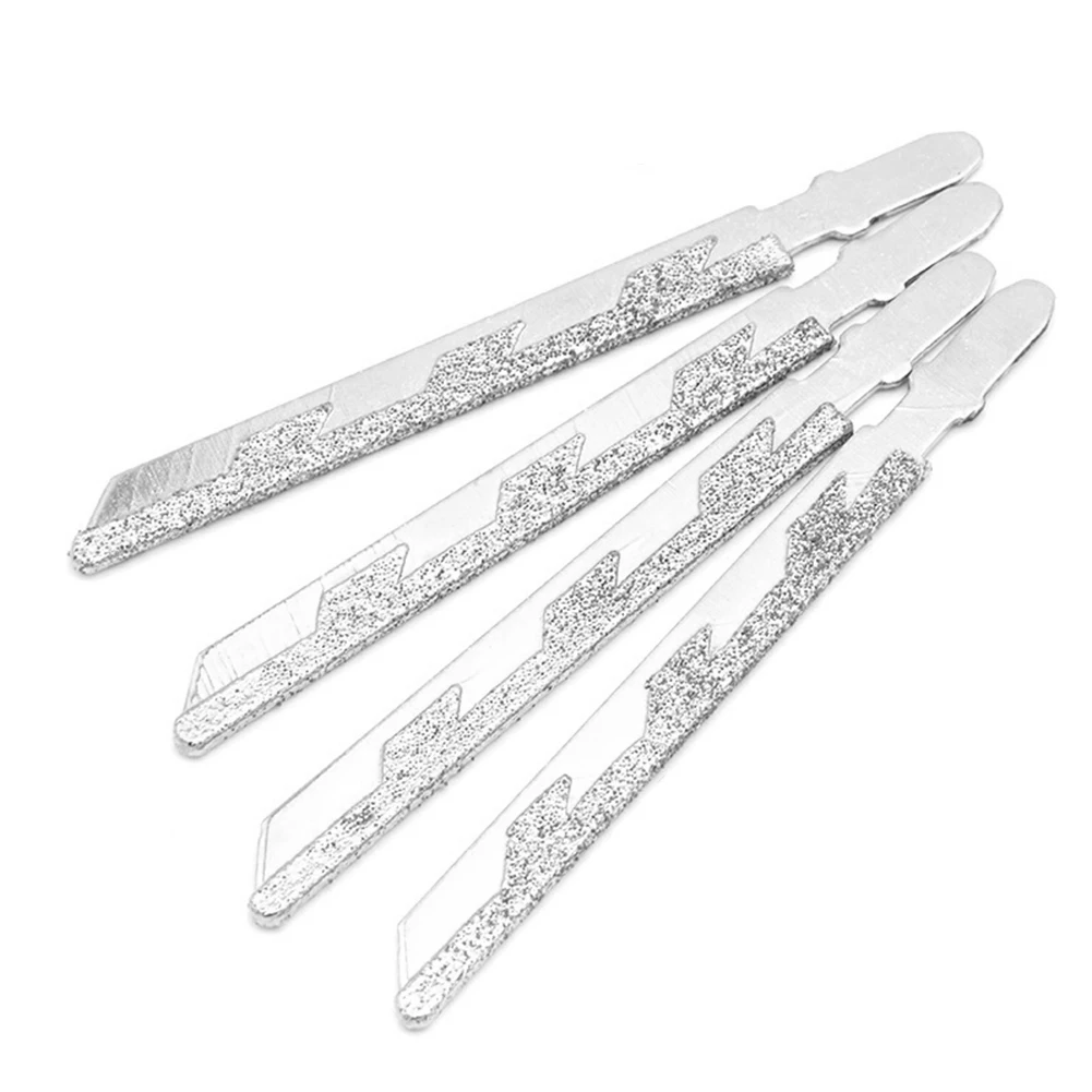 Grain 40 Grit Cutting Marble Tiles Stone Jigsaw Blades Power Tool Accessories Suitable for Ceramics Tile Quartzite Marble