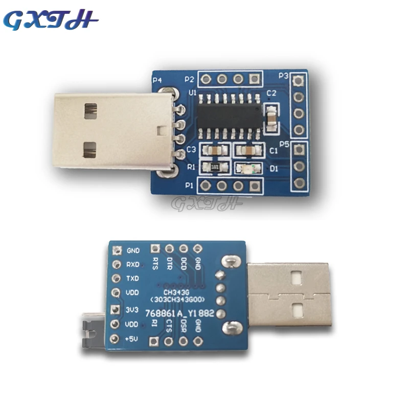 

CH343G USB To Serial Port Module 5V 3.3V USB To TTL Converter