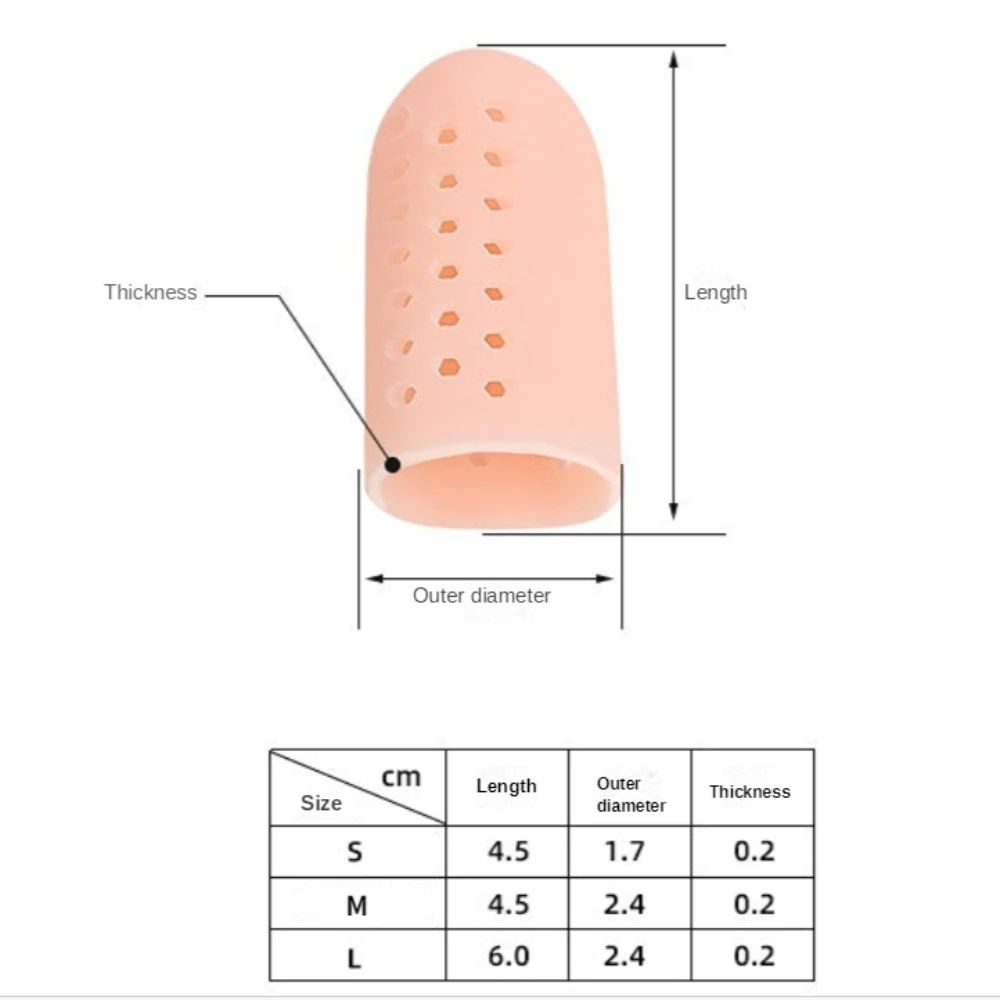 25pcs Silicone Toe Protector Separator for Foot Care