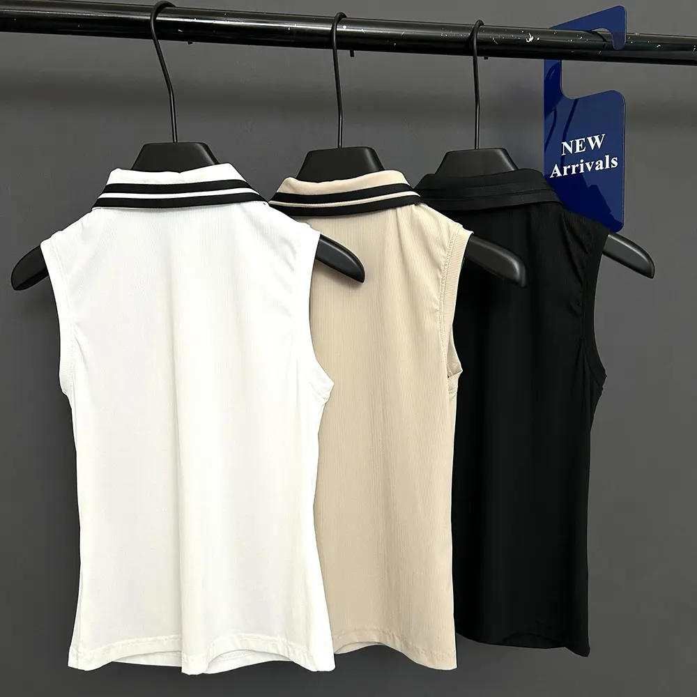 New Pre sale Golf Women's Sleeveless Shirt Golf Sports Shirt, Comfortable Fit, Elastic Quick Drying, Fee
