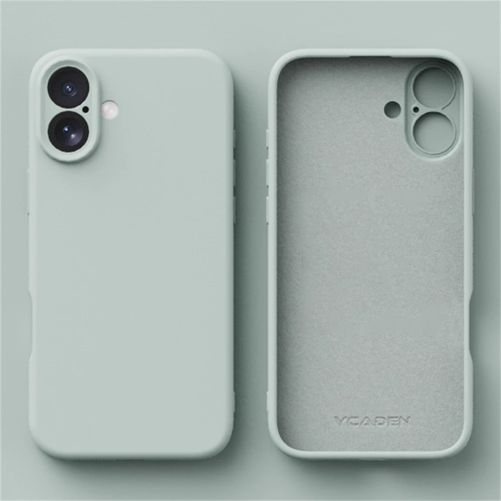 Liquid Silicone Shockproof Phone Case - Soft TPU Cover