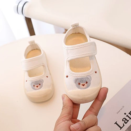 아동용 캔버스 신발, 여아 신발, 미끄럼 방지 및 통기성 운동화, 어린이 캐주얼 신발, 봄 신상 패션 2