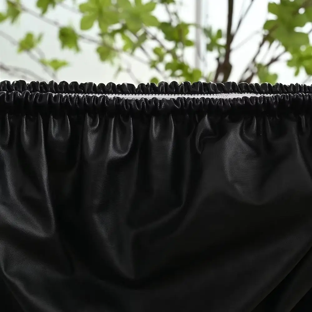 1 Stück PU-Leder-Stuhl-Sitzbezug mit elastischen Bändern, Schonbezug, runder Stuhlbezug, All-Inclusive, 28–40 cm, Hocker-Sitzkissenbezug – Detail 21