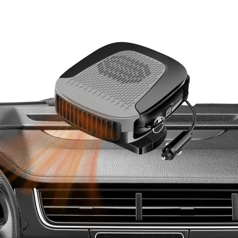 

Автомобильный обогреватель, портативный автомобильный обогреватель, быстрый нагрев 12 В, оконный дефростер для автомобилей, внедорожников, джипов, грузовиков, 150 Вт, портативный автомобильный обогреватель с