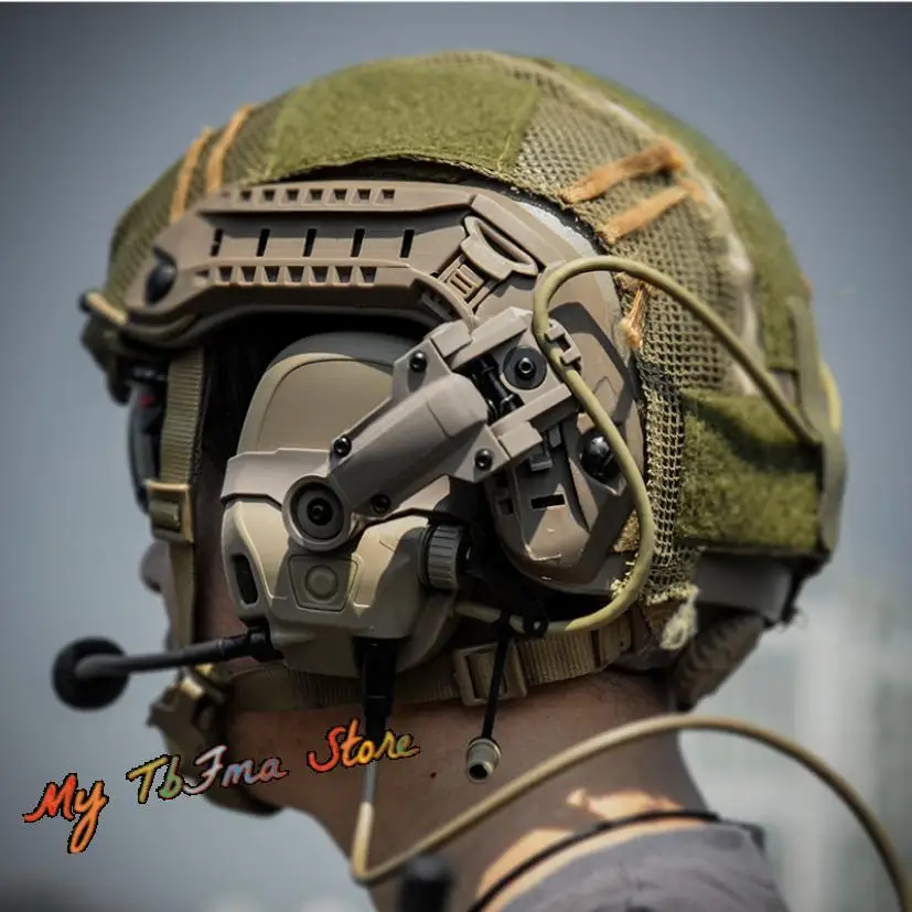 FMA Amp Tactical Noise Reduction Ear Helmet Connected Guide Rail Connecting Bridge Connector TB1372-B