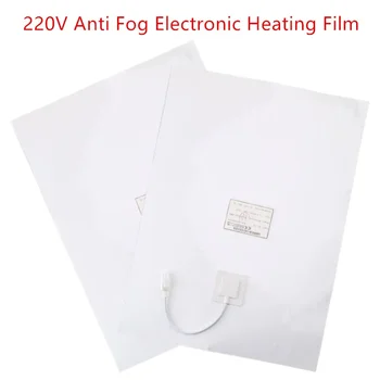 220V กระจกห้องน้ําป้องกันฟิล์ม Anti หมอกหน้าต่างกันน้ําอิเล็กทรอนิกส์ความร้อนสําหรับอาบน้ําแต่งหน้ากระจก Dropship 1