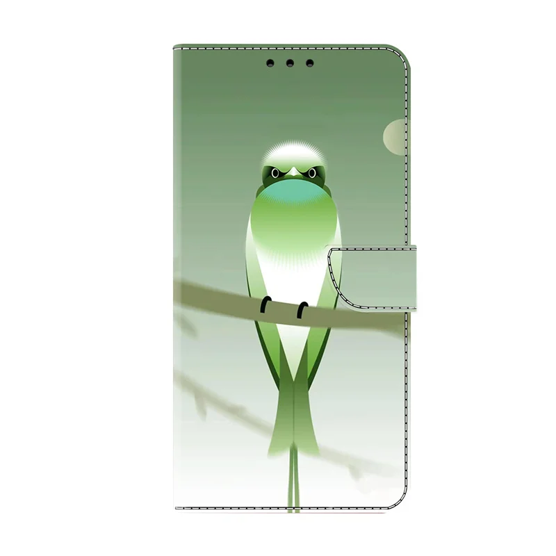 Premium Painted Wallet Leather Phone Case Cover