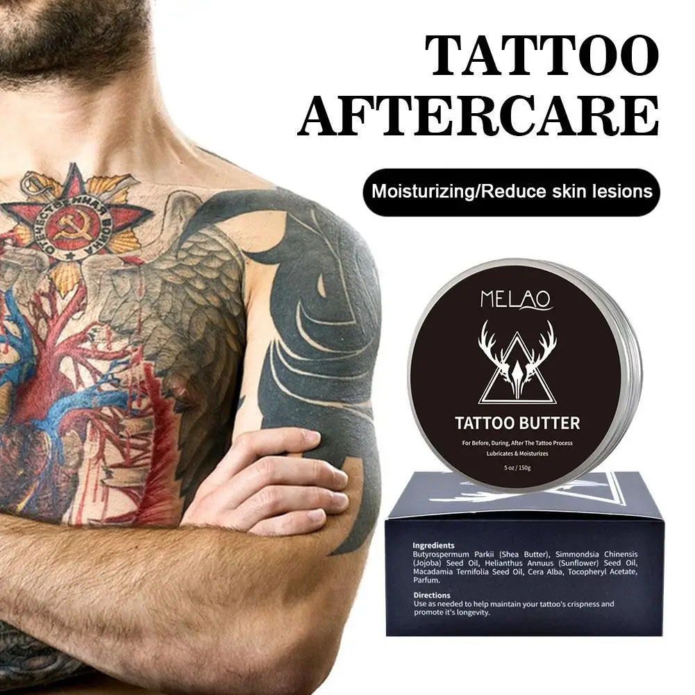 

Pain Rejuvenates Older Tattoos Reduce Redness Repair Paste Tattoo Color Balm Aftercare Butter Balm Tattoo Repair Cream 150g