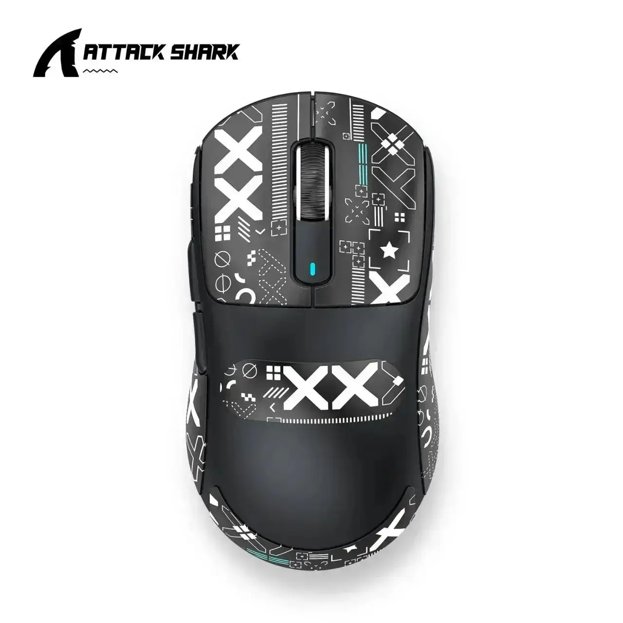ATTACK SHARK PAW3395 ゲーミングマウス Wireless Gaming Mouse | Superlight 49G | 26K DPI