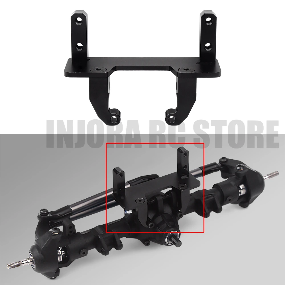 1set Metal Servo Stand Mount For 1/10 Rc Rock Crawler Car Axial Scx10