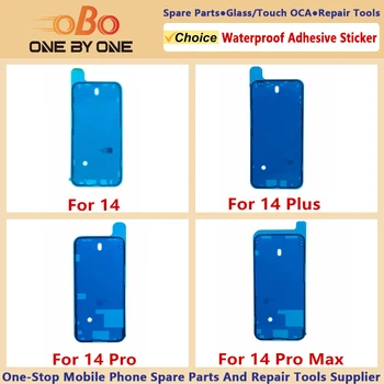 Autocollant adhésif étanche pour iPhone 14 PRO MAX PLUS, bandes de bande pour cadre de boîtier avant, joint adhésif de remplacement pour écran prédécoupé