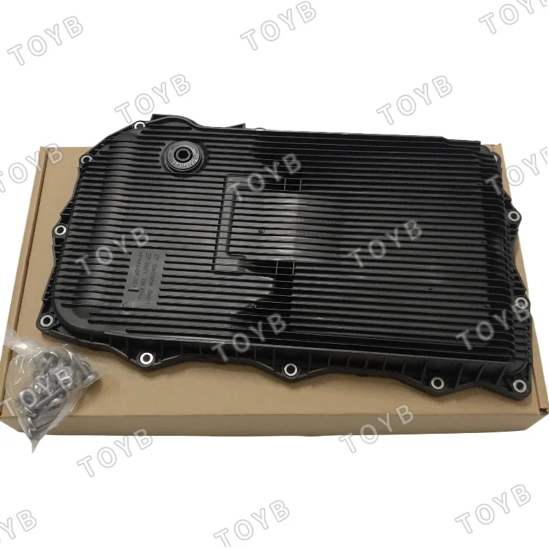 Oil pan for automatic transmission with filter, gasket and screws JDE26442 JDE36541 LR 023294 LR 065238