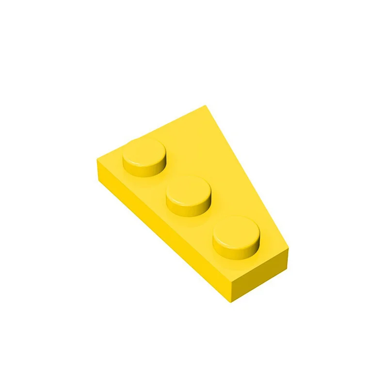 10 Stück MOC Teile 43723 Platte 3 x 2 links rechts Bausteine spezielle Ziegel Spielzeug für Kinder – Detail 2