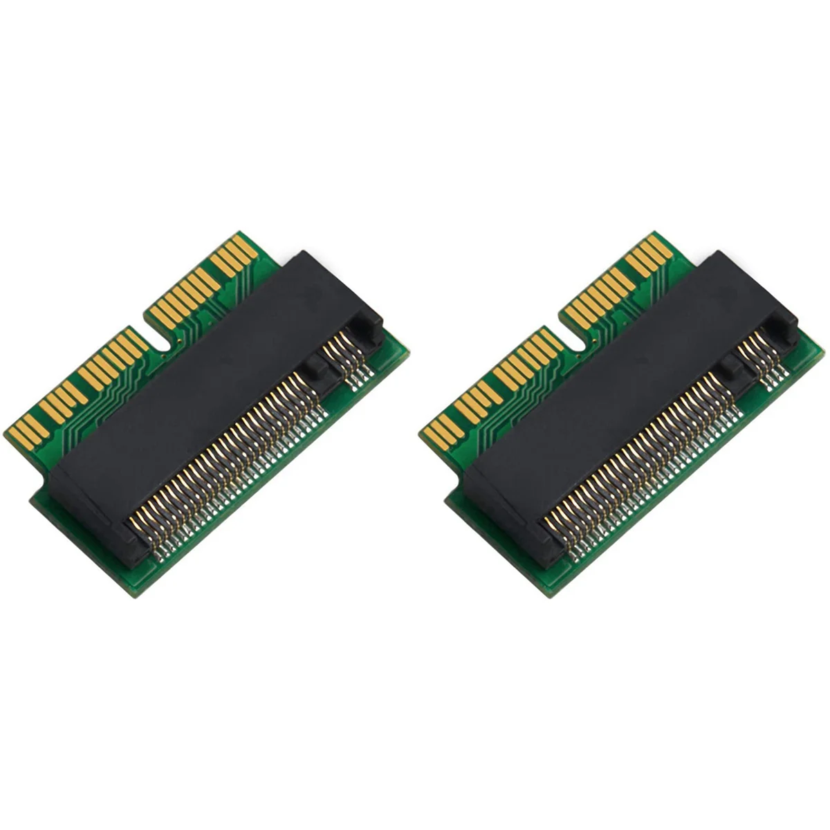 

2X M.2 NVME MacBook SSD Convert Adapter for Upgraded MacBook Air Pro Retina Mid 2013-2017, AHCI SSD Upgraded Kit