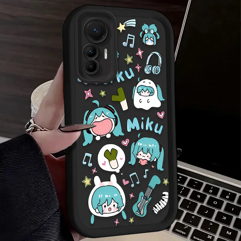 Premium H-Hatsune Miku Soft Phone Case - Durable and Stylish Design