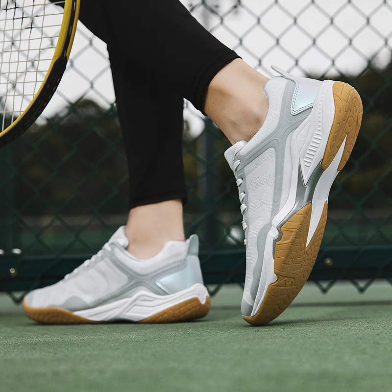 Casual Professional Table Tennis Shoe Comprehensive Training Badminton Popular Tennis Shoes MD Sole Seamless Cutting Technology