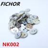 30/50pcs 9mm 2 Hole Natural Shell Sewing Buttons Mother of Pearl Round Shell Buttons Sewing Accessories Buttons for Crafts 3