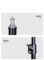 55cm/110cm/160cm Light Stand Heavy Duty With 1/4 Screw For Photo Studio Diffuser Tripods Ring Lamp Softbox Photography Tripod - Image 3
