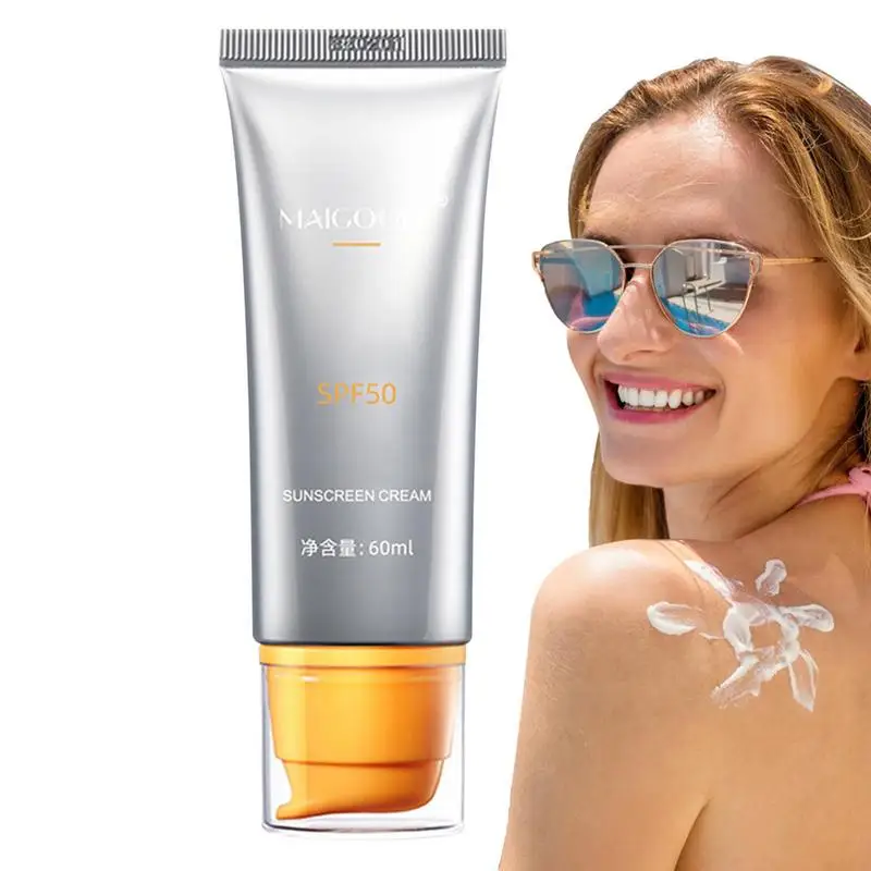 60ml Summer Sunscreen For Face SPF 50 Sun Burn Repair UV Protection Oil