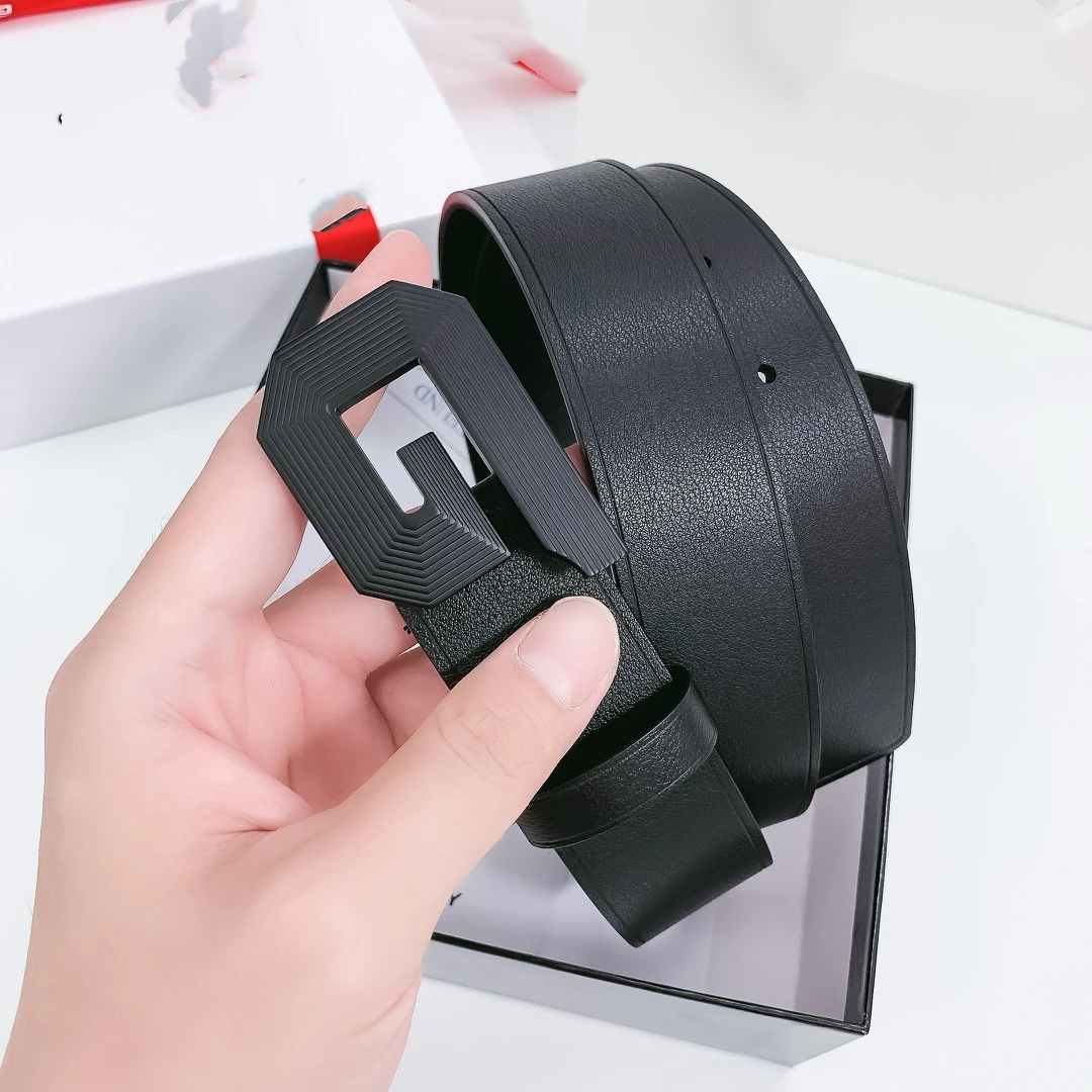 남녀공용 황동 T 버클 벨트, 진짜 가죽 원피스 스트랩, 청바지 허리띠, 하이 퀄리티 최고 럭셔리 디자이너 브랜드, 2024