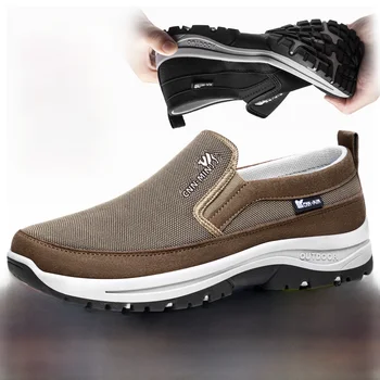 Unisex Comfortable Soft Bottom Casual Canvas Shoes Easy to Wear Versatile Cloth Shoes for Men And Women Breathable Slip-On Sn... 1