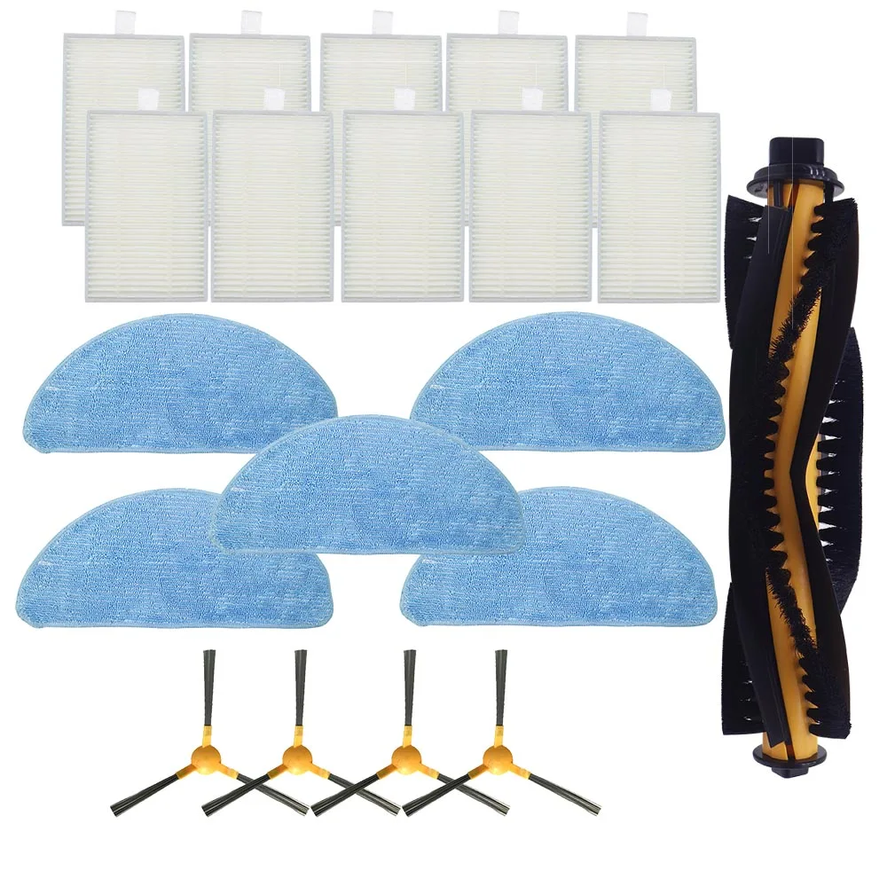 15-Piece Accessory Kit For Proscenic M7 Pro Robot Vacuum – Includes Brushes, Filters, Mop Cloths & Dust Bags - View #7