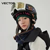 VECTOR Double Layer Magnetic Ski Glasses UV400 Protection Anti Fog Snowboard Goggles for Men&Women Impact Resistance with Mask 6
