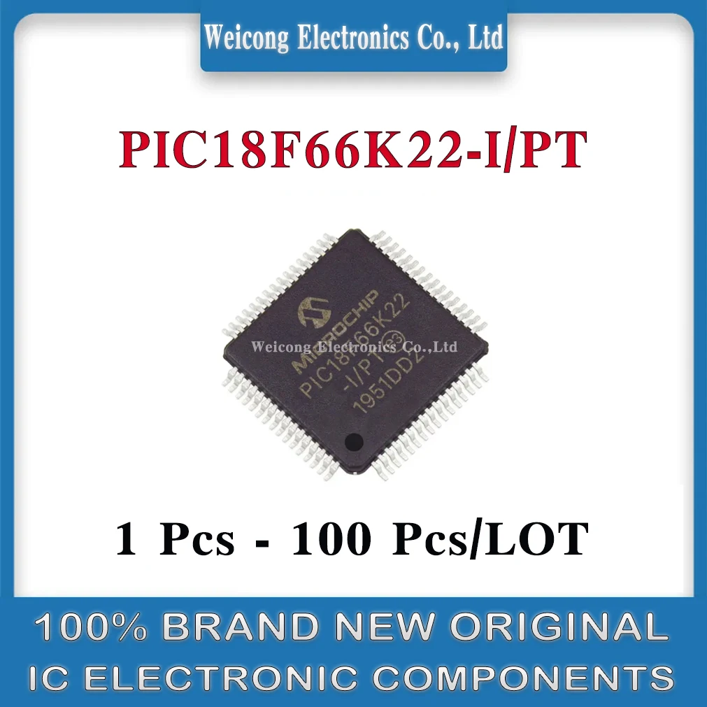 

PIC18F66K22-I/PT PIC18F66K22-I PIC18F66K22 PIC18F66K PIC18F66 PIC18F PIC18 PIC IC MCU Chip TQFP-64