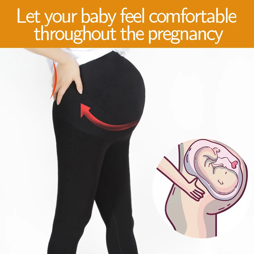 Pregnant High Waist Belly Leggings Body Shaping Pants Maternity Leggings for Pregnant Women maternity pants