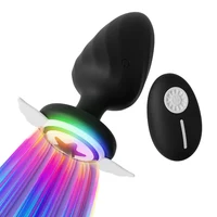 Anal Plug Vibrator LED APP Drahtlose Steuerung Butt Plug Prostata Vibrierender Massagegerät Masturbator Erwachsene Sex Spielzeug für Frauen Männer Homosexuell 6